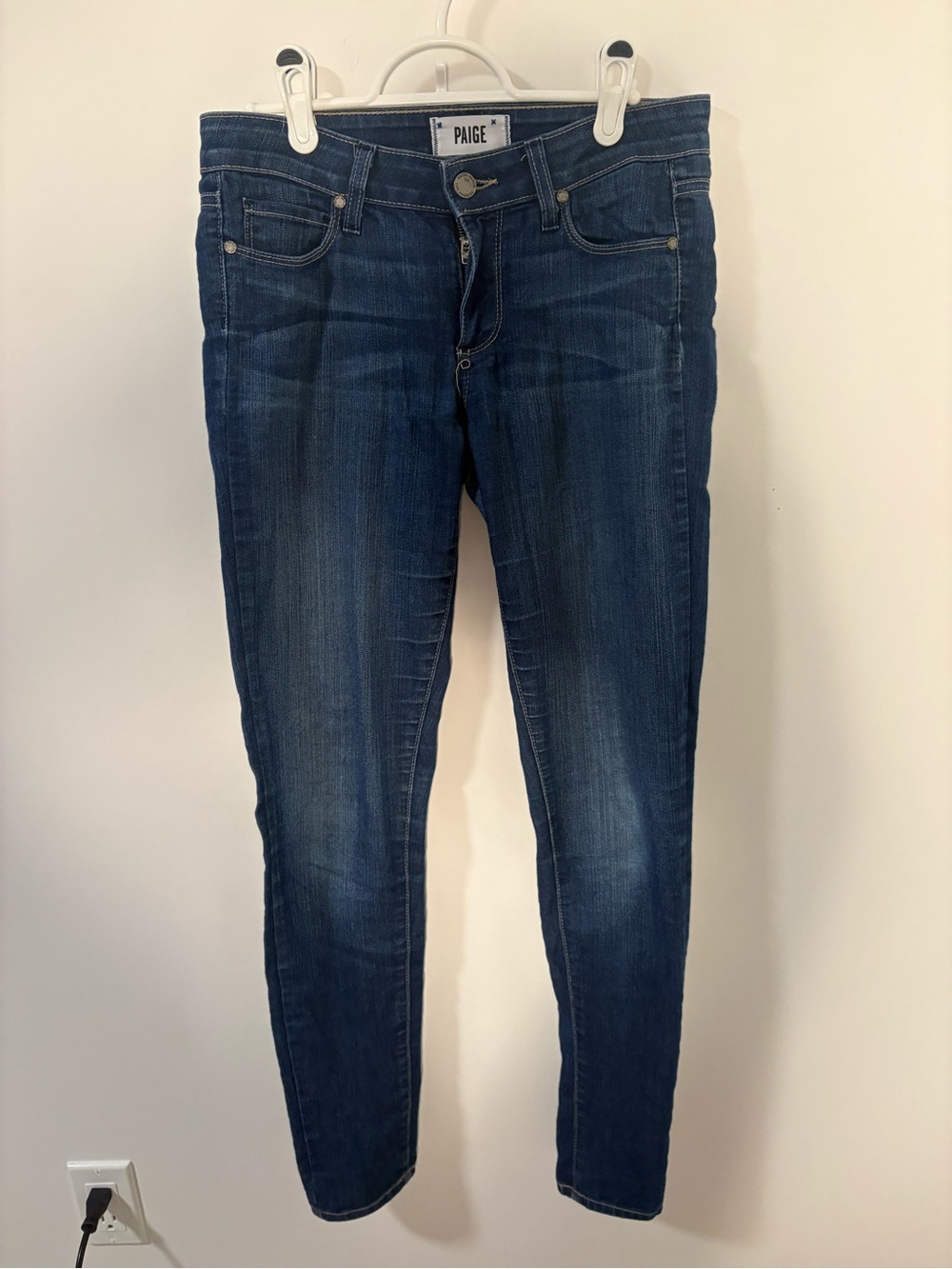 PAIGE Verdugo Ultra Skinny Jeans | Dark Wash | Premium Stretch Denim